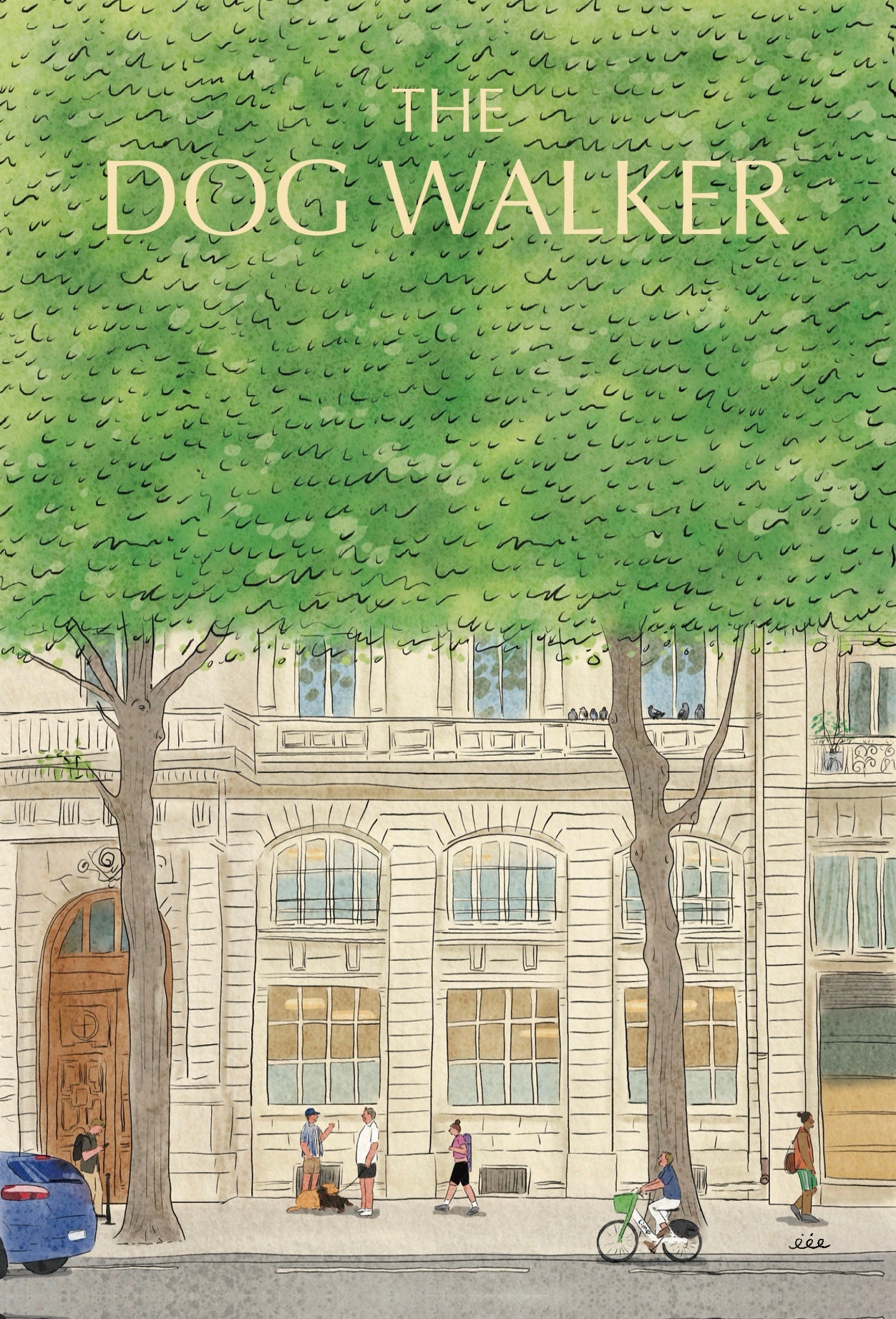 The Dog Walker postcard 7