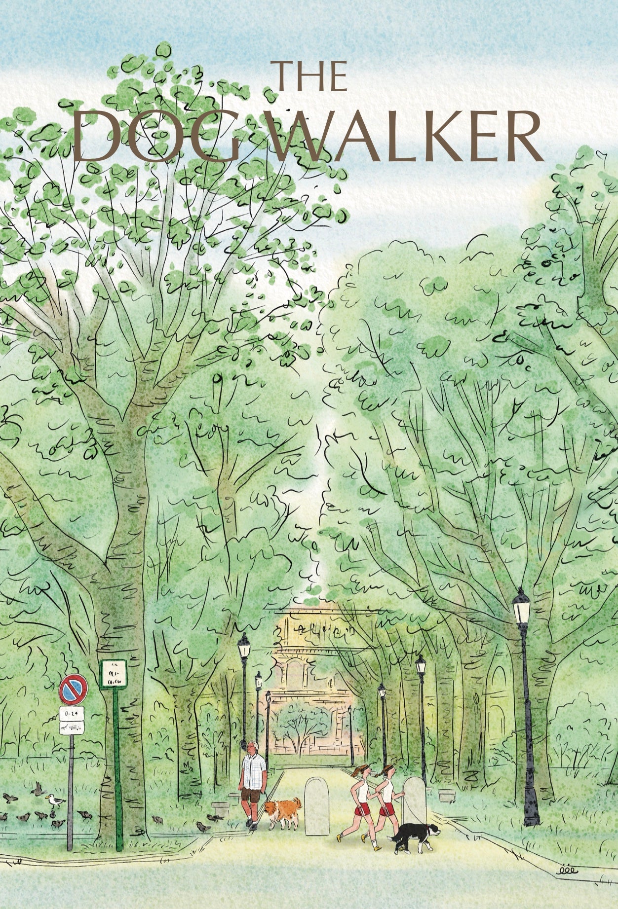 The Dog Walker postcard 6