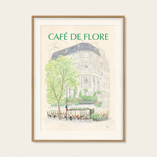 Cafe de flore poster