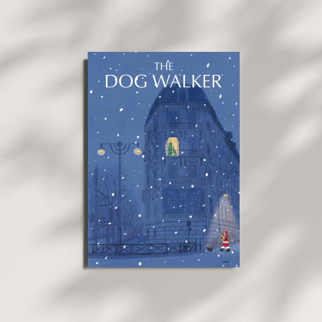 The Dog Walker postcard 12