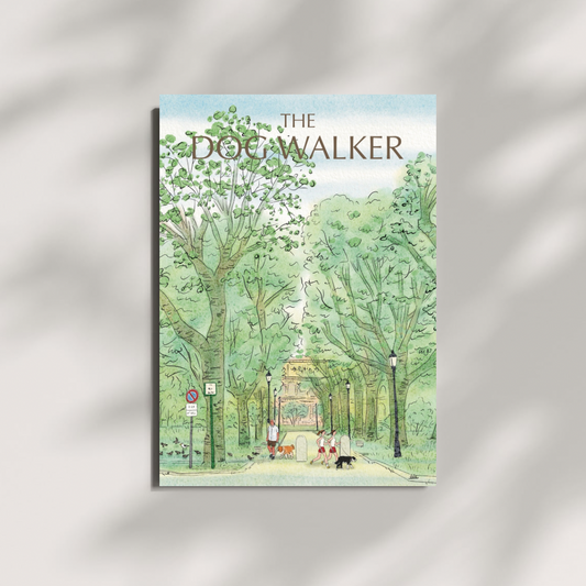 The Dog Walker postcard 6