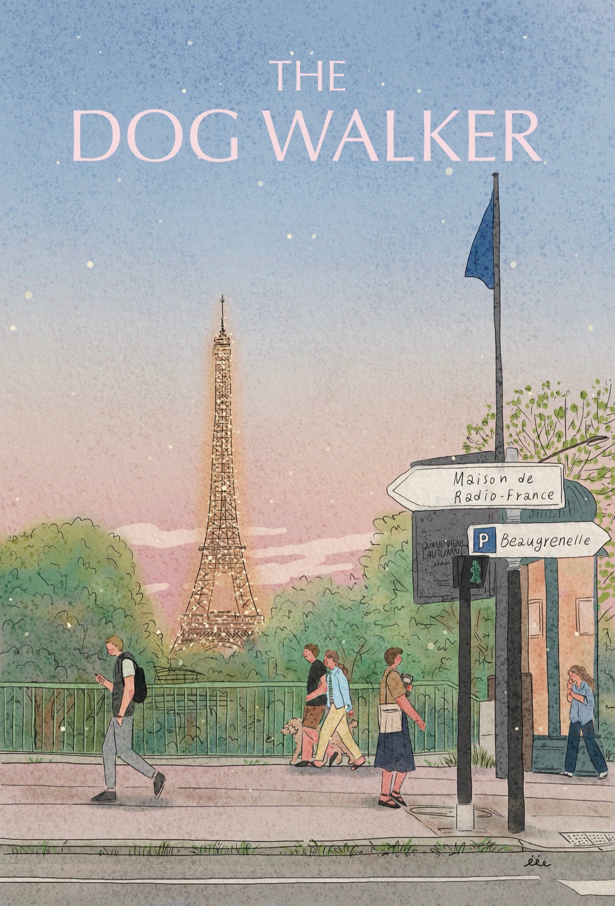 The Dog Walker postcard 8