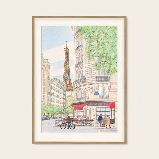 Morning coffee poster