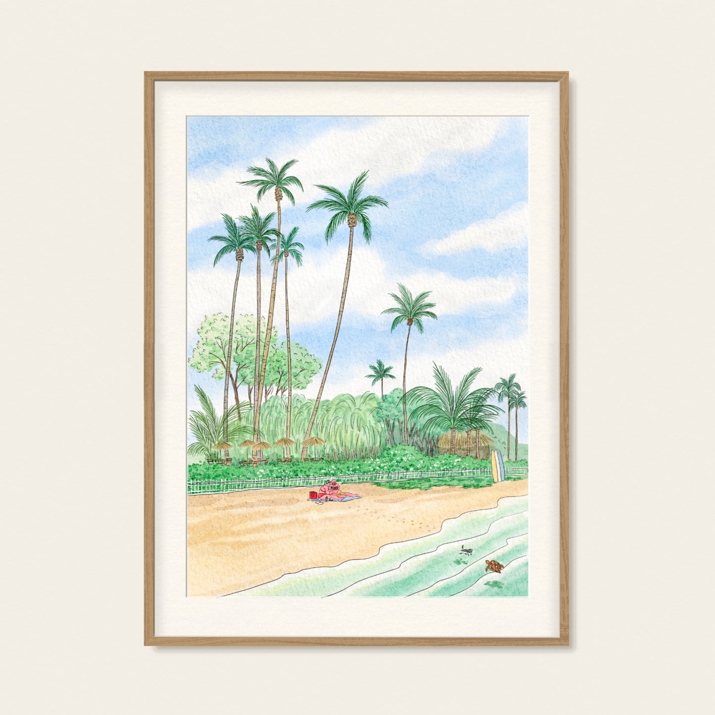 Tanning day poster