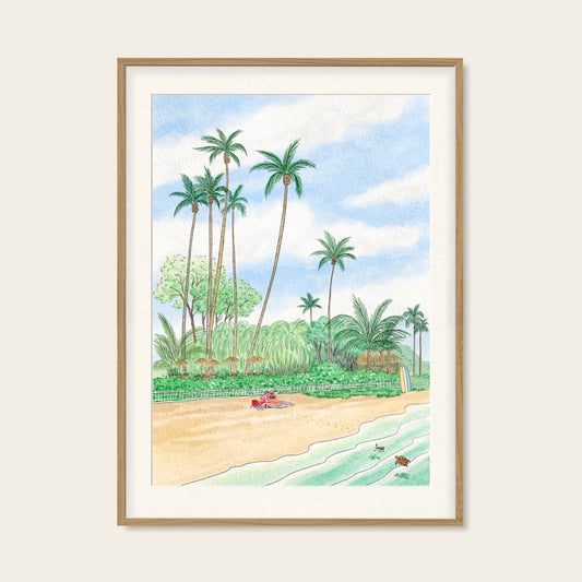 Tanning day poster