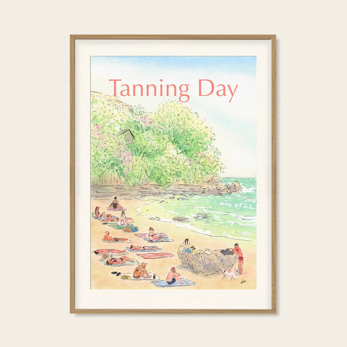 Tanning Day Poster